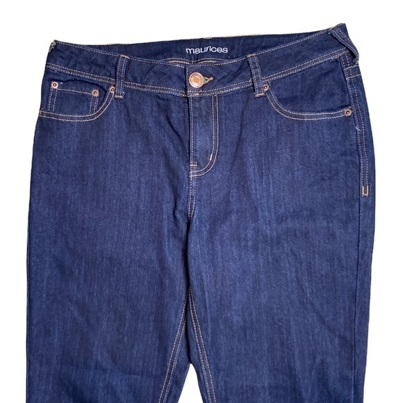 Maurices Slim Boot Denim Flex Jeans Sz.10 - Picture 4 of 10